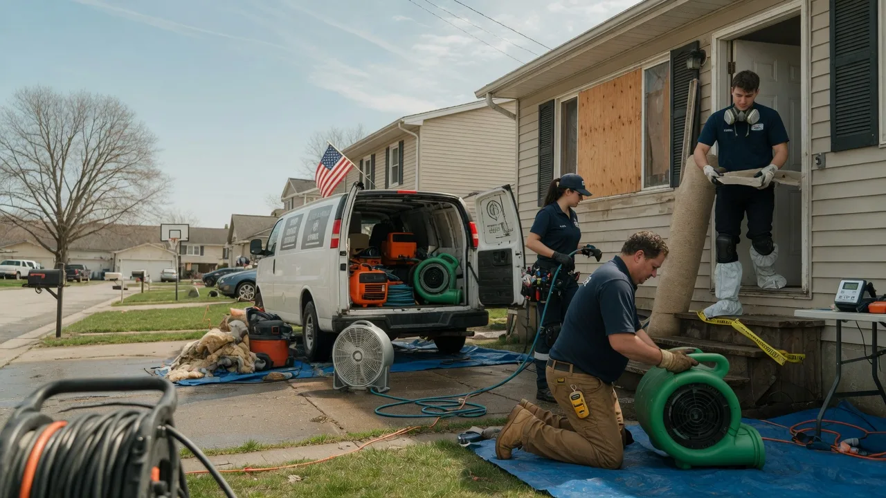 Water Damage Restoration in Grantsburg, IN near me